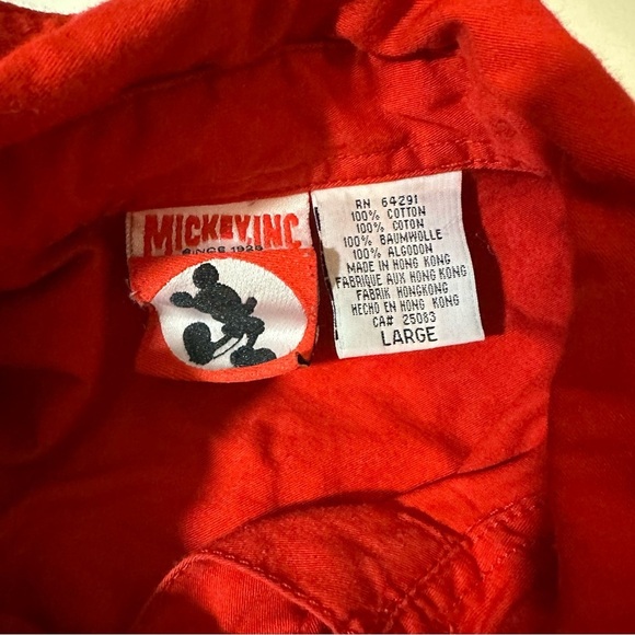Vtg 90s Mickey Inc 101 Dalmations Button Up Shirt - Picture 3 of 8